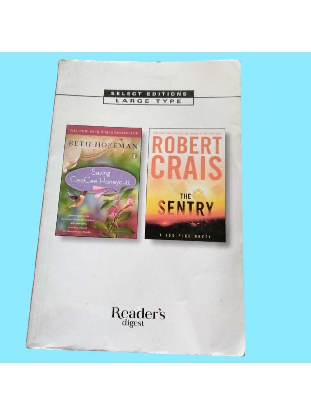 Readers Digest The Sentry Crais Saving CeeCee Honeycutt Hoffman Large Type Book